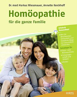 E-Book (pdf) Homöopathie für die ganze Familie von Markus Wiesenauer, Annette Kerckhoff