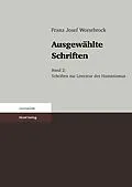 E-Book (pdf) Ausgewählte Schriften von Franz Josef Worstbrock