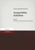 E-Book (pdf) Ausgewählte Schriften von Franz Josef Worstbrock