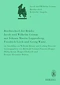 E-Book (pdf) Briefwechsel der Brüder Jacob und Wilhelm Grimm mit Johann Martin Lappenberg, Friedrich Lisch und Georg Waitz von 