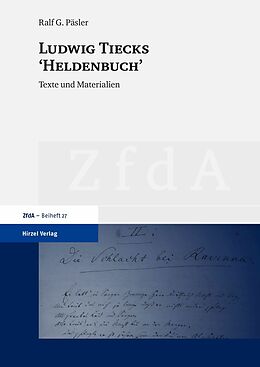 E-Book (pdf) Ludwig Tiecks &quot;Heldenbuch&quot; von Ralf G. Päsler