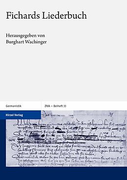 E-Book (pdf) Fichards Liederbuch von Burghart Wachinger