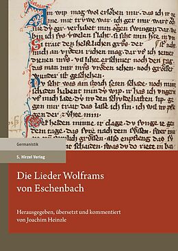 E-Book (pdf) Die Lieder Wolframs von Eschenbach von 