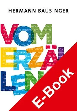 E-Book (pdf) Vom Erzählen von Hermann Bausinger