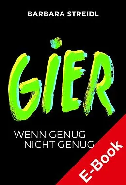E-Book (pdf) Gier von Barbara Streidl