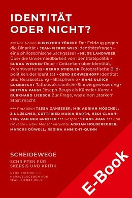 E-Book (pdf) Identität oder nicht? von Jean-Pierre Wils