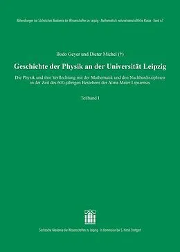 E-Book (pdf) Geschichte der Physik an der Universität Leipzig von Bodo Geyer, Dieter Michel