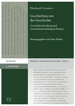 E-Book (pdf) Geschichten von der Geschichte von Eberhard Lämmert
