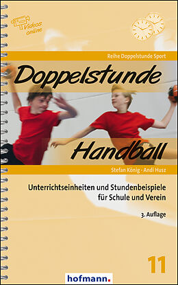 Kartonierter Einband Doppelstunde Handball von Stefan König, Andi Husz