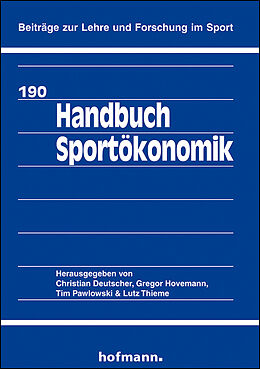 Kartonierter Einband Handbuch Sportökonomik von 