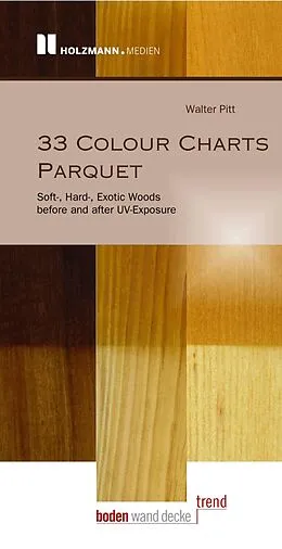 E-Book (epub) E-Book "33 Colour Charts Parquet" von Walter Pitt