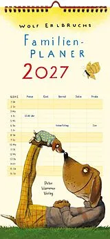 Kalender Wolf Erlbruchs Familienplaner 2027 von Wolf Erlbruch