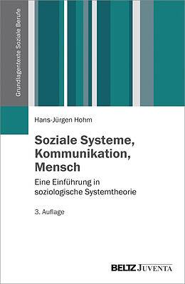 Kartonierter Einband Soziale Systeme, Kommunikation, Mensch von Hans-Jürgen Hohm