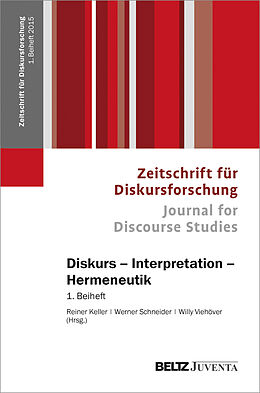 Paperback Diskurs - Interpretation - Hermeneutik von 