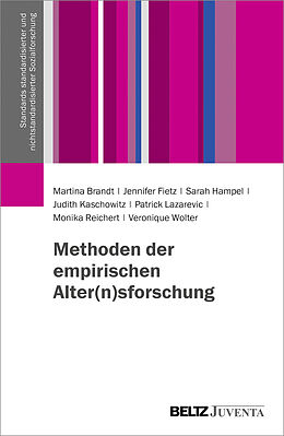 Paperback Methoden der empirischen Alter(n)sforschung von Martina Brandt, Jennifer Fietz, Sarah Hampel
