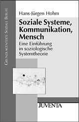 E-Book (pdf) Soziale Systeme, Kommunikation, Mensch von Hans-Jürgen Hohm