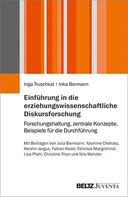E-Book (pdf) Einführung in die erziehungswissenschaftliche Diskursforschung von Inga Truschkat, Inka Bormann