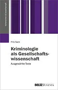 E-Book (pdf) Kriminologie als Gesellschaftswissenschaft von Fritz Sack
