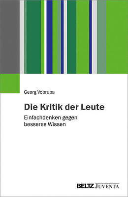 E-Book (pdf) Die Kritik der Leute von Georg Vobruba