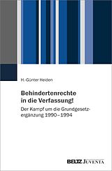 E-Book (pdf) Behindertenrechte in die Verfassung! von H. -Günter Heiden