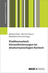 Kartonierter Einband Plattformarbeit: Herausforderungen im deutschsprachigen Kontext von 