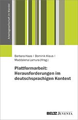 E-Book (pdf) Plattformarbeit: Herausforderungen im deutschsprachigen Kontext von 