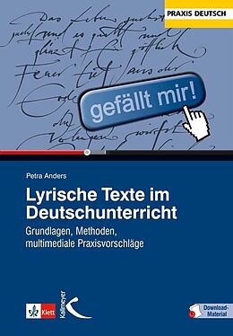 Kartonierter Einband Lyrische Texte im Deutschunterricht von Petra Anders