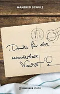 E-Book (epub) Danke für die wunderbare Nacht von Manfred Schulz