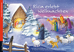 Kalender Rica erlebt Weihnachten. Ein Folien-Adventskalender zum Vorlesen und gestalten eines Fensterbildes von Susanne Pramberger