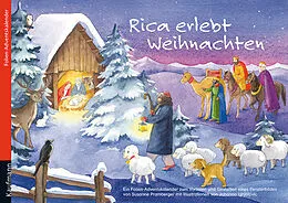 Geheftet Rica erlebt Weihnachten. Ein Folien-Adventskalender zum Vorlesen und gestalten eines Fensterbildes von Susanne Pramberger