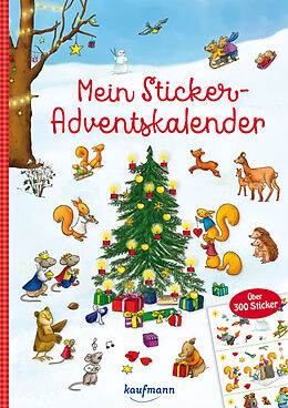 Kalender Mein Sticker-Adventskalender von Klara Kamlah