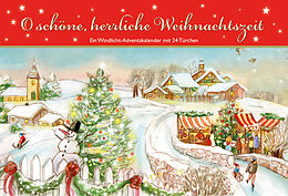 Kalender O schöne, herrliche Weihnachtszeit. Ein Windlicht-Adventskalender mit 24 Türchen von Ulrike Haseloff