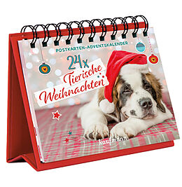Kalender (Kal) 24 x Tierische Weihnachten von Laura Lamping