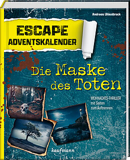 Fester Einband Escape-Adventskalender - Die Maske des Toten von Andreas Uhlenbrock