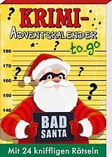 Kartonierter Einband Krimi-Adventskalender to go 8 von Emil Schwarz