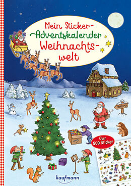 Geheftet Mein Sticker-Adventskalender von Laura Lamping