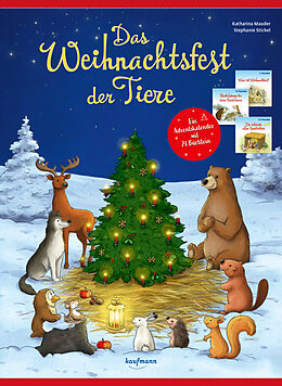 Geheftet Das Weihnachtsfest der Tiere von Katharina Mauder