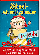 Kartonierter Einband Rätseladventskalender for Kids 3 von Kristin Lückel