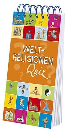 Kartonierter Einband Weltreligionen-Quiz von Georg Schwikart