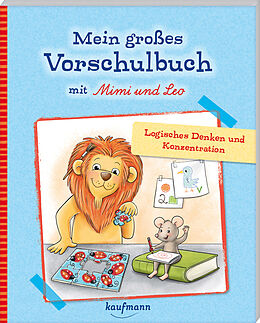 Kartonierter Einband Mein großes Vorschulbuch mit Mimi &amp; Leo von Kristin Lückel