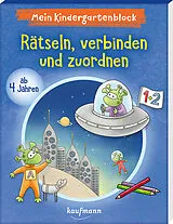 Kartonierter Einband Mein Kindergartenblock - Rätseln, verbinden und zuordnen von Klara Kamlah