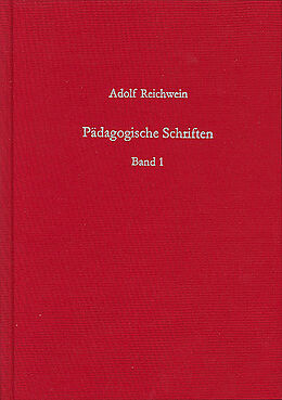 Leinen-Einband Pädagogische Schriften, Band 1 von Adolf Reichwein