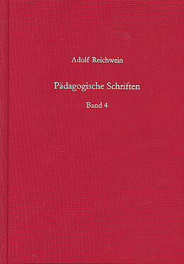 Leinen-Einband Pädagogische Schriften, Band 4 von Adolf Reichwein