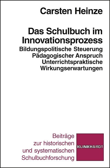 Das Schulbuch im Innovationsprozess