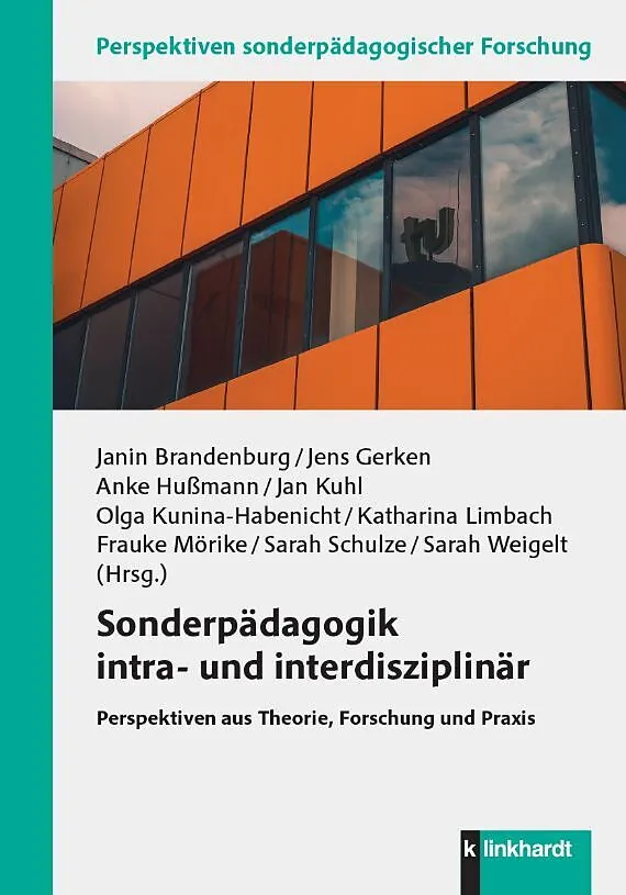 Sonderpädagogik intra- und interdisziplinär