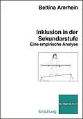 E-Book (pdf) Inklusion in der Sekundarstufe von Bettina Amrhein