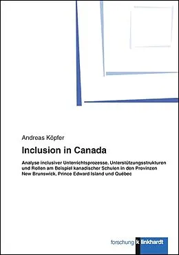 E-Book (pdf) Inclusion in Canada von Andreas Köpfer
