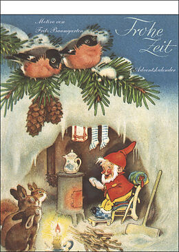 Kalender Advents-Abreißkalender &quot;Frohe Zeit&quot; von Fritz Baumgarten