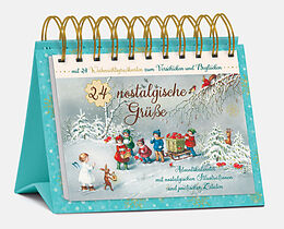 Kalender Tisch-Adventskalender "24 nostalgische Grüße" von 