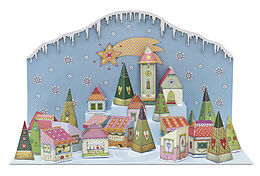 Kalender Adventskalender &quot;Zauberhafter Weihnachtsmarkt&quot; von Mo Büdinger